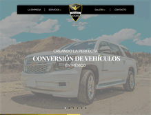 Tablet Screenshot of imperialvans.com.mx